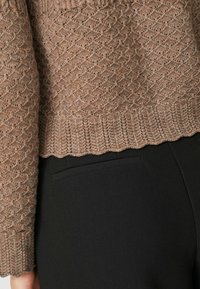 Co'couture POINTELLECC - Strickjacke - walnut