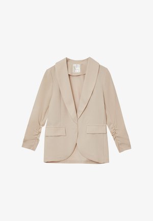 Calliope MANICHE ARRICCIATE - Blazer - beige vivo