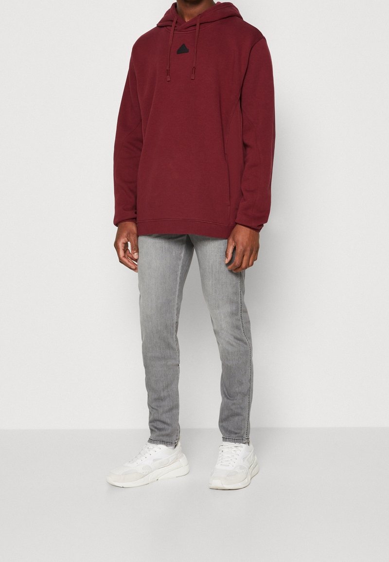 adidas Sportswear Hoodie dark red/donkerrood (Pre-owned