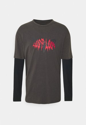 UNISEX - Triko s potiskem - black/dark grey
