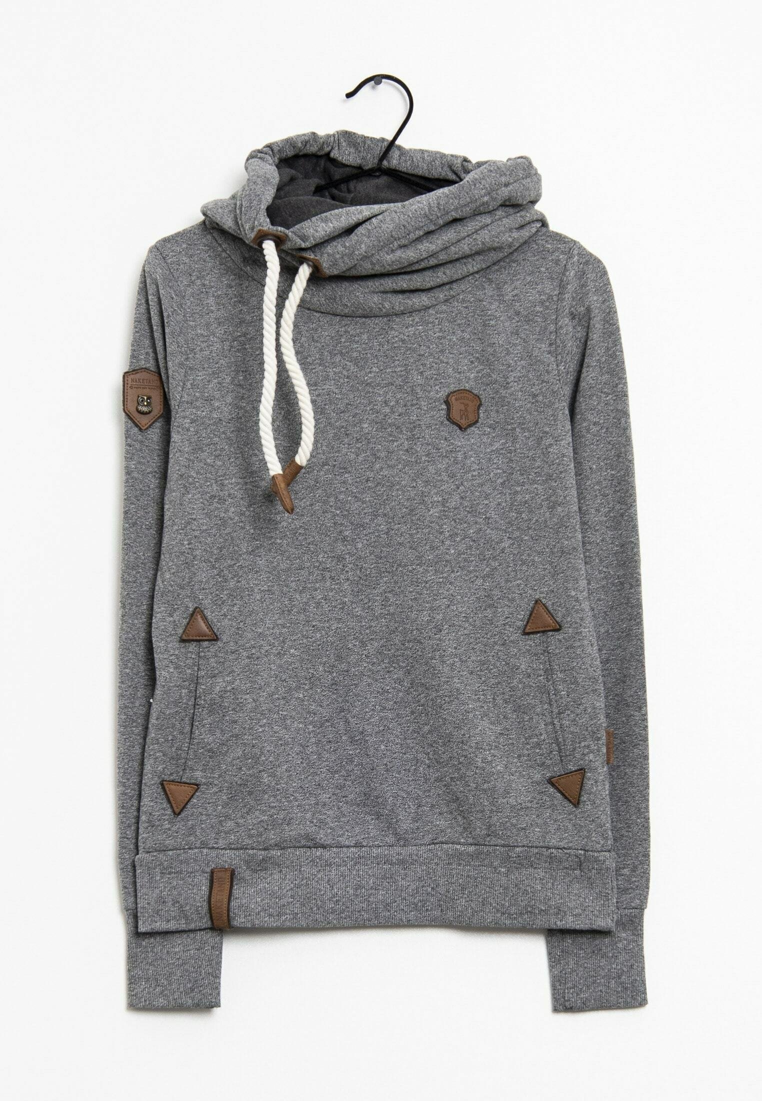 Naketano Jersey con capucha - grey/gris - Zalando.es
