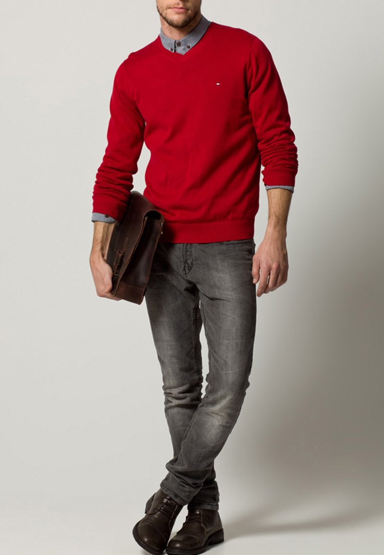 Tommy Hilfiger PACIFIC - Maglione - summer red
