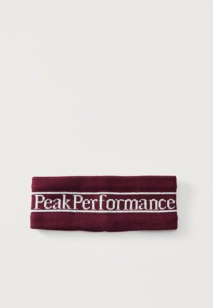 Peak Performance, POW HEADBAND UNISEX - Наушници - bordeaux/off-white