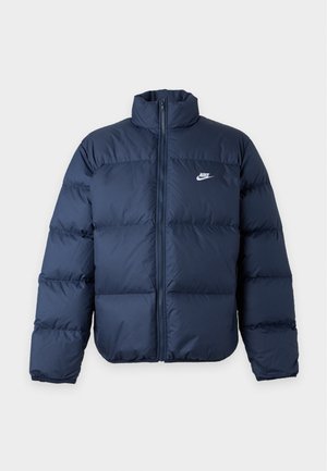 Nike Sportswear, CLUB PUFFER - Μπουφάν με πούπουλα - obsidian/white