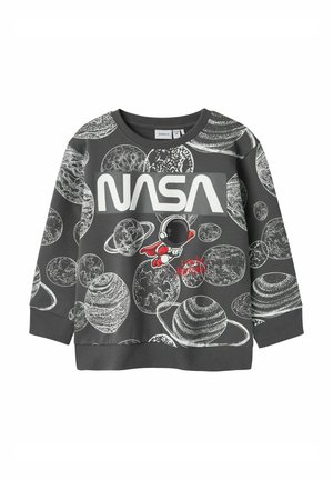 REGULAR FIT - Sweatshirt - lava smoke