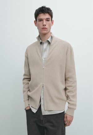 ZIP-UP  - Gilet - sand