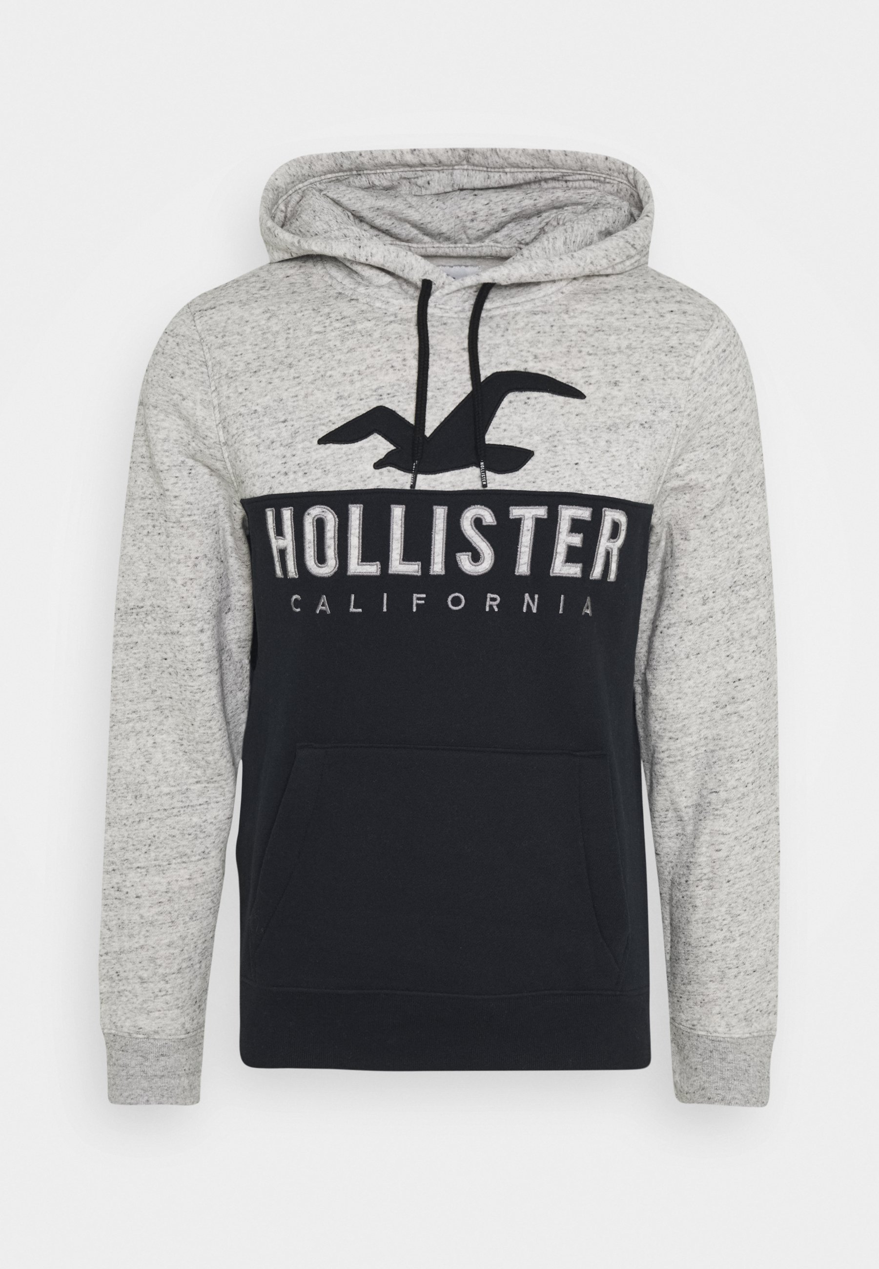 hollister black and white hoodie