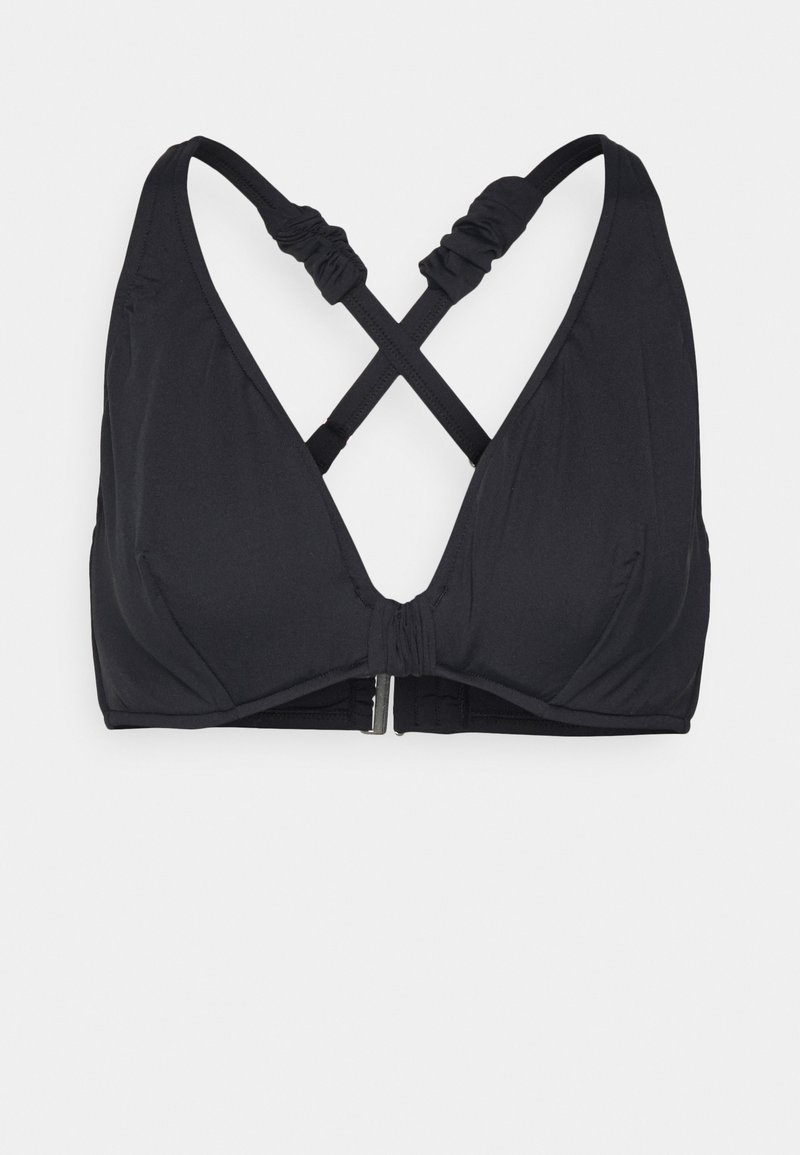 Seafolly COLLECTIVE CUP HALTER BRA Bikini pezzo sopra black/nero