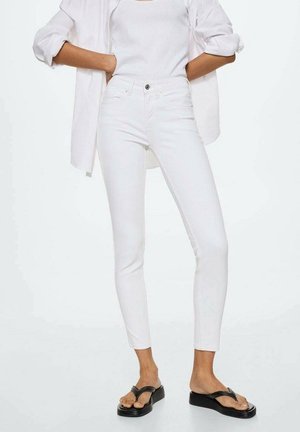 Vaqueros pitillo - white