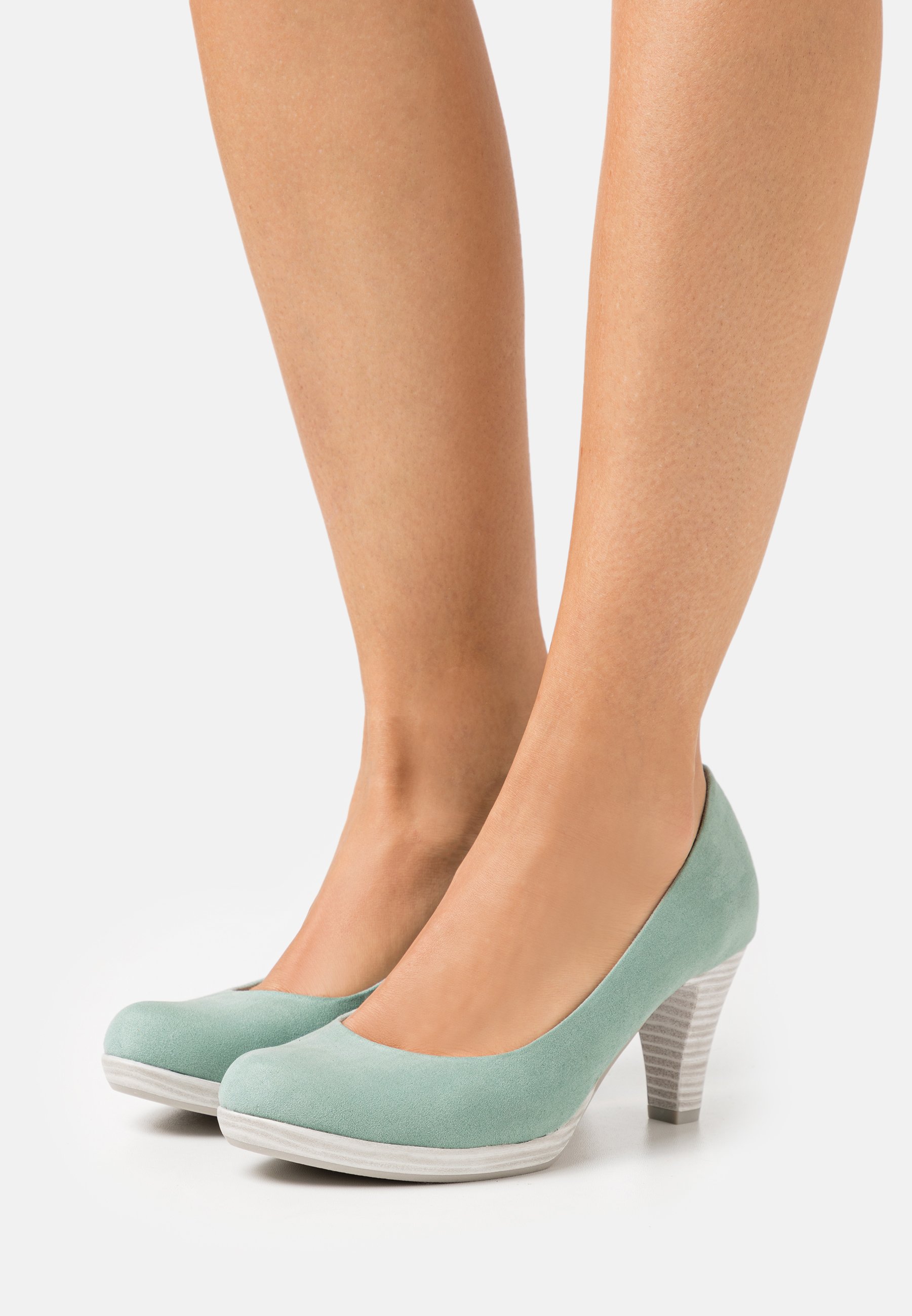 mint platform heels