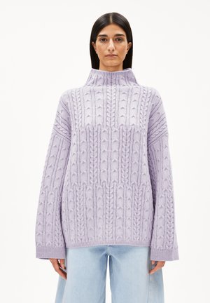 AAORI VANISE  - Pullover - oatmilk-frozen lavender