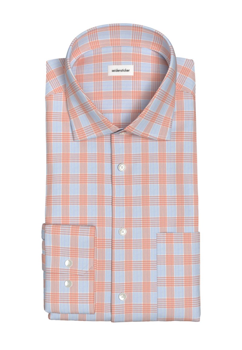 Seidensticker REGULAR Camicia orange/arancione