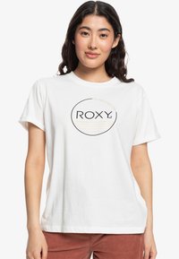 Roxy - NOON OCEAN - T-shirts med print - white Miniatyrbilde 1