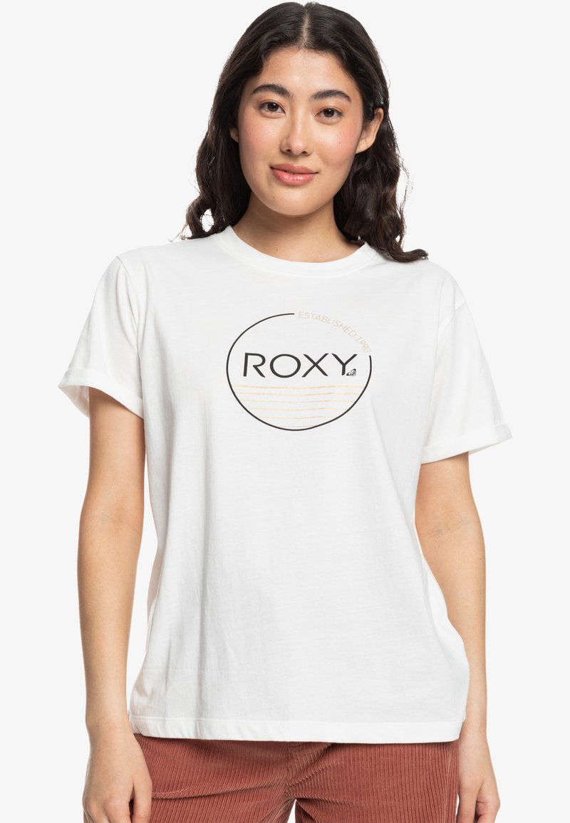 Roxy - NOON OCEAN - T-shirts med print - white, Forstørre