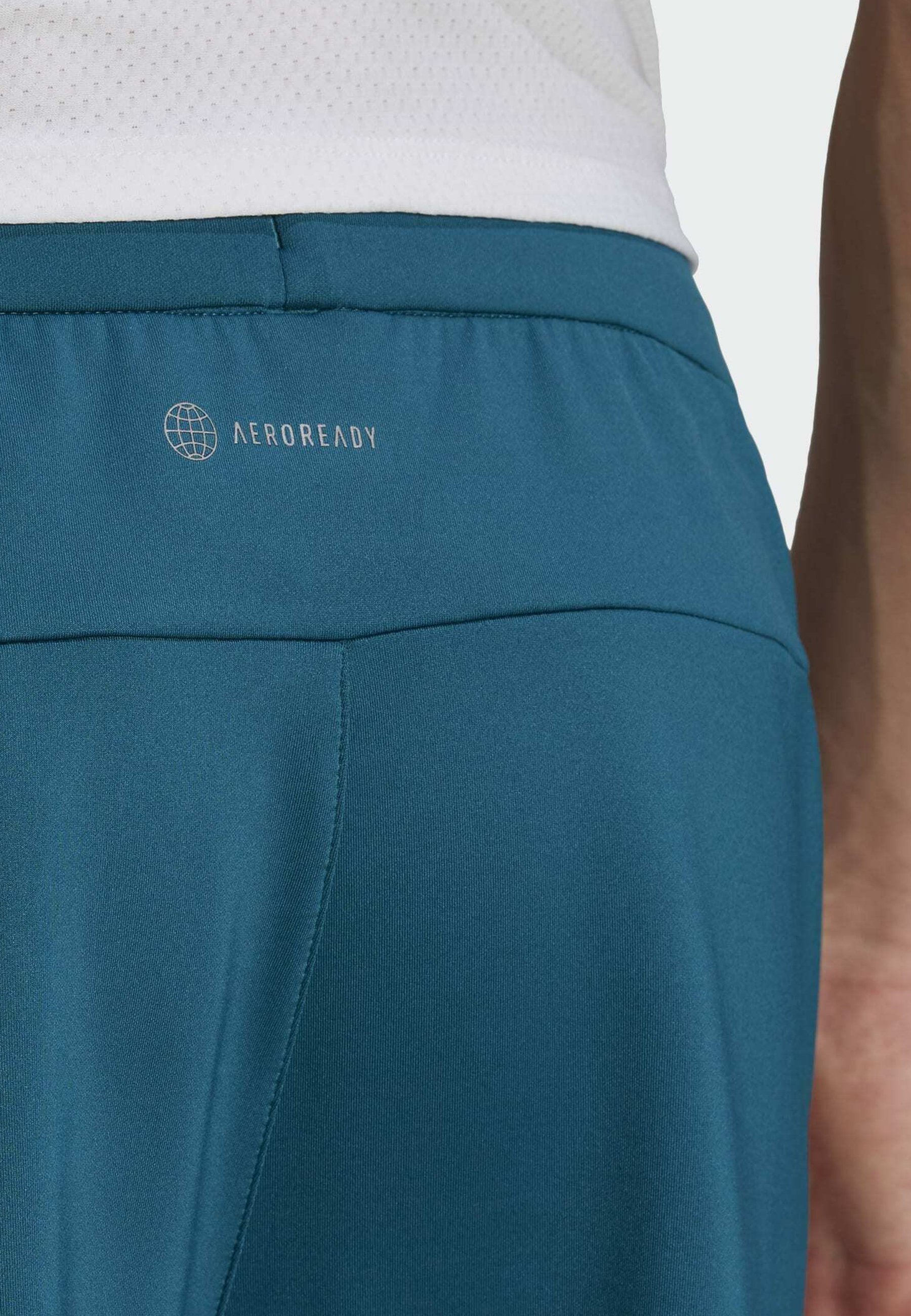 adidas Performance Pantalón corto de deporte - turquoise/turquesa -  Zalando.es