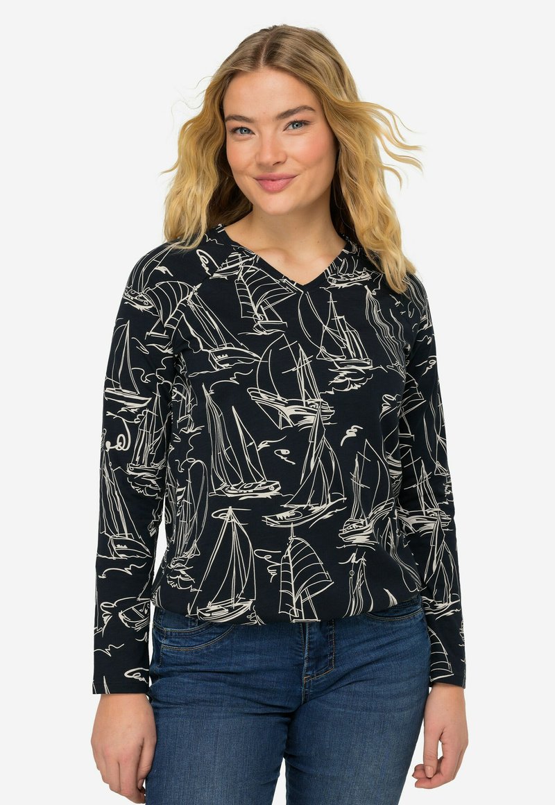 LAURASØN Langarmshirt - dark blue