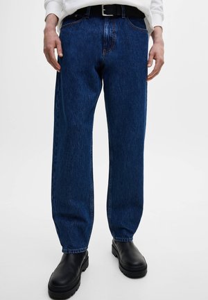 Vaqueros rectos - dark-blue denim