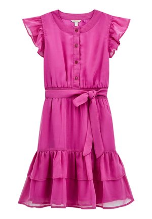 MITTELLANGES - Nappali ruha - fuchsia