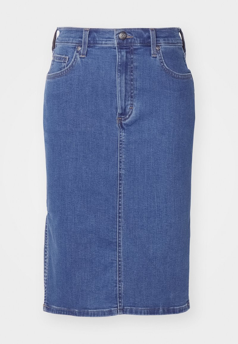 Lee Kokerrok blauw denim/bluedenim