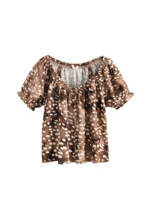 Next, Bluse - deer print