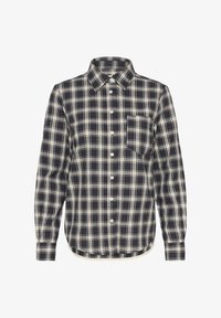 Ikke valgt, dark navy check