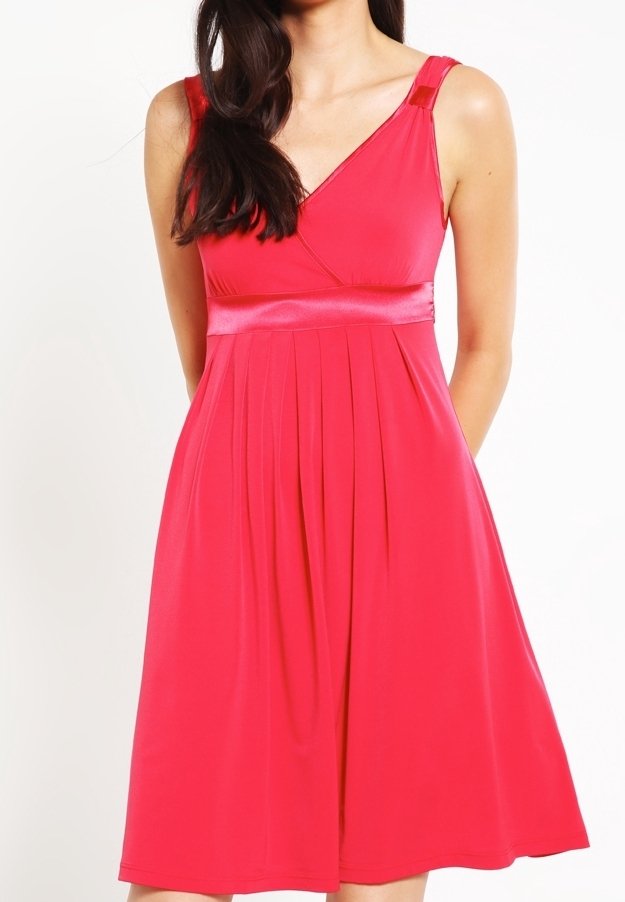 Anna Field by Zalando Robe en jersey - dark red