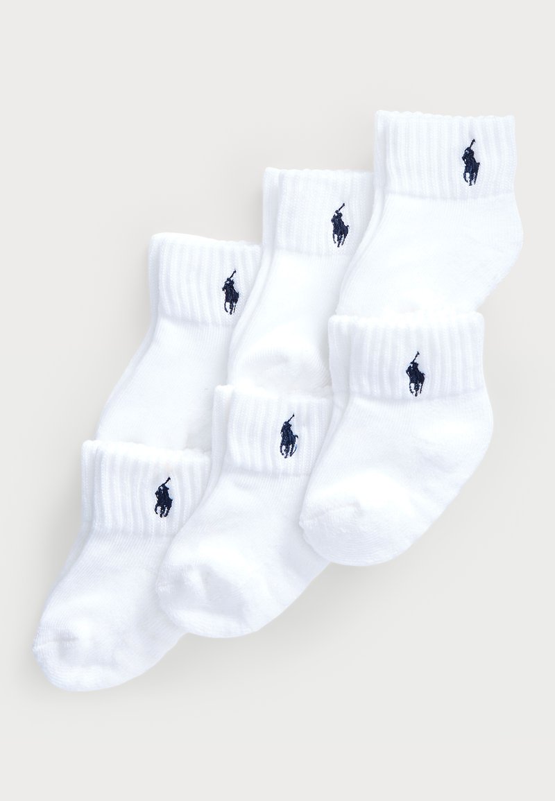 Polo Ralph Lauren SPORT QUARTER SOCK 6-PACK UNISEX - Sokken - white