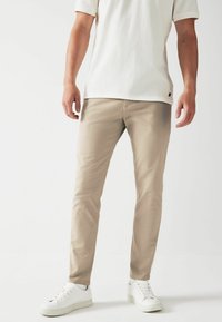 Next SLIM STRETCH 3 PACK - Hlače chino - black grey stone