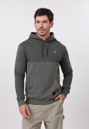 Pier One Φούτερ με κουκούλα - dark grey