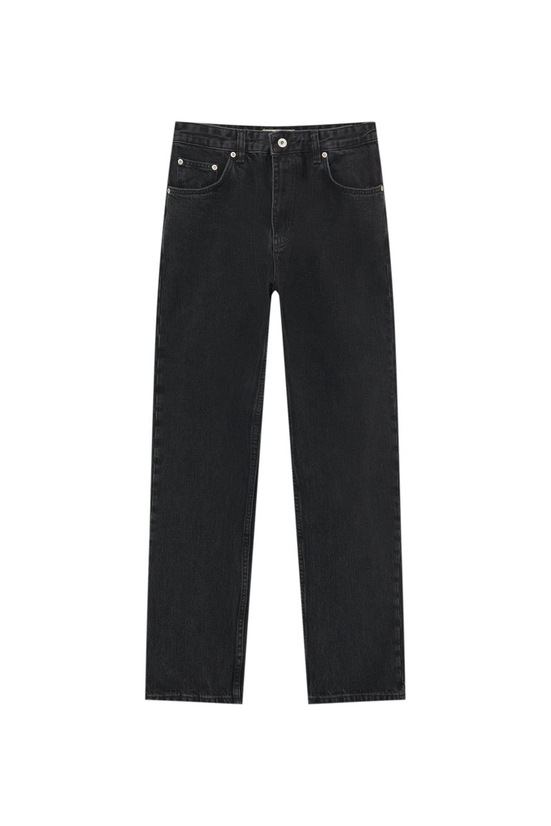 PULL&BEAR Straight leg jeans zwart PULL&BEAR Straight leg jeans zwart