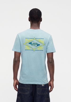 Quiksilver, EVO SWELL SQUAD UNISEX - Tričko s potlačou - blue fog