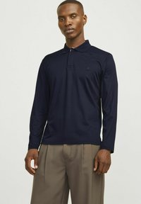 Jack & Jones PREMIUM EINFARBIG  - Polo krekls - night sky