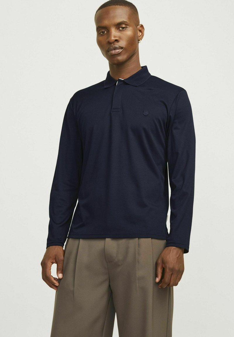 Jack & Jones PREMIUM EINFARBIG - Polo krekls - night sky