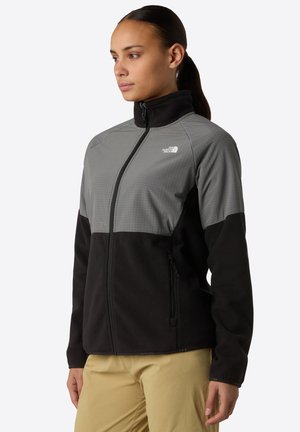 GLACIER HEAVYWEIGHT FULL ZIP  - Fleecejacke - tnf black smoked pearl