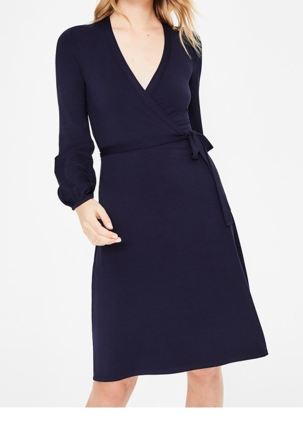 Boden Robe en jersey mottled blue/bleu chiné (Seconde main