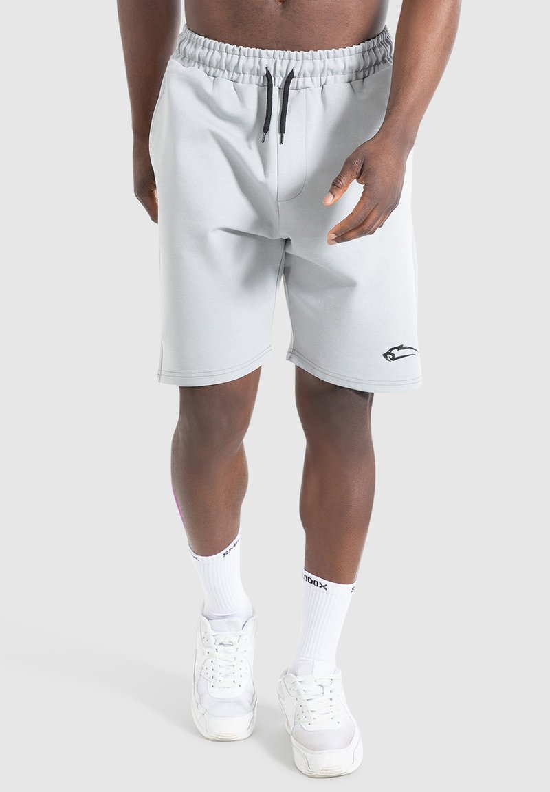 Smilodox NALE TRAINING SHORTS - Korte broeken - hellgrau