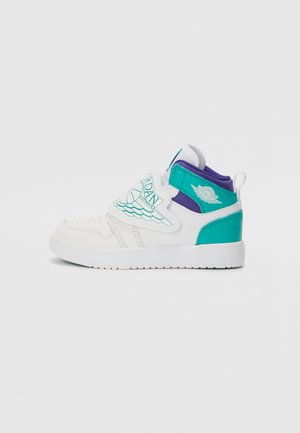 SKY JORDAN 1 - High-top trainers - white/grape ice/new emerald