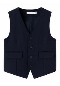 Name it REGULAR FIT - Strukirani kaput - dark sapphire
