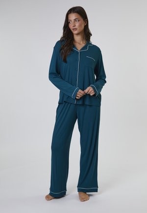 TRADITIONAL LONG SLEEVE SET - Pyjama - green