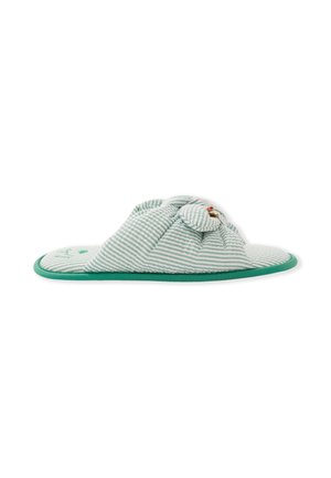 Etam ETAM CHAUSSON CLOVER - TONGS - Pantuflas - vert
