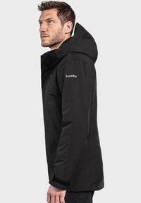 Schöffel Regenjacke / wasserabweisende Jacke - schwarz