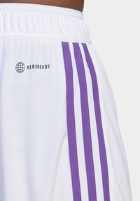 adidas Performance TIRO 23 SHORT - Kurze Sporthose - white   active purple
