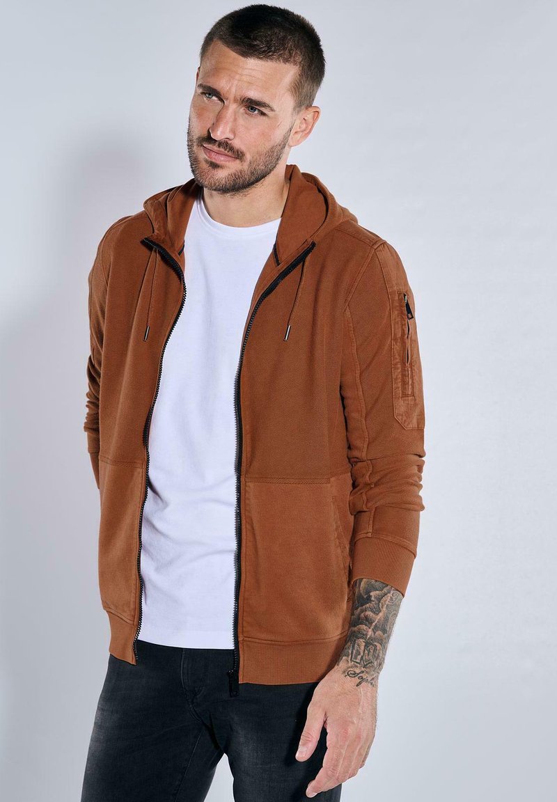 Emilio Adani Sweatjacke - dunkelorange