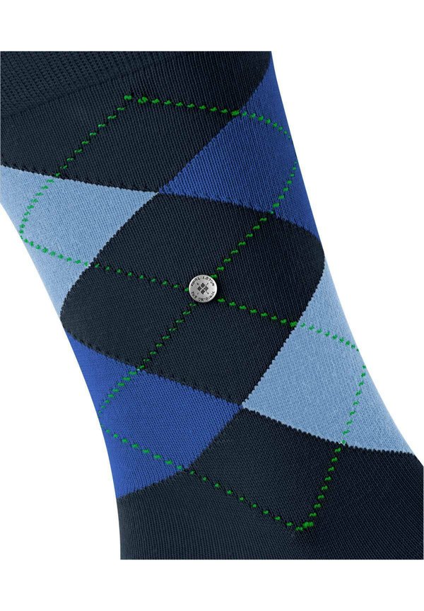 3ER PACK -
 KING, LOGO EMBLEM KING - Socks - dunkelblau marine hellblau4