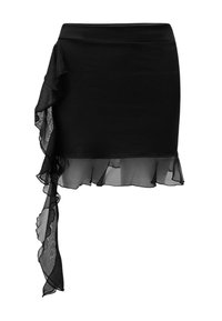 HARPER ASYMMETRIC  - Minijupe - black