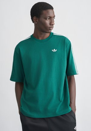 TEE OVERSIZED UNISEX - T-shirt imprimé - collegiate green