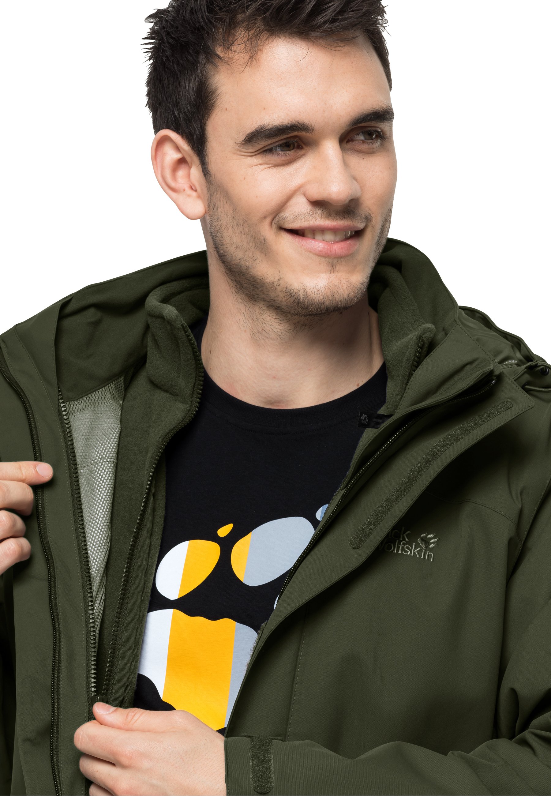 Jack Wolfskin POURING RAIN 3IN1 M 
