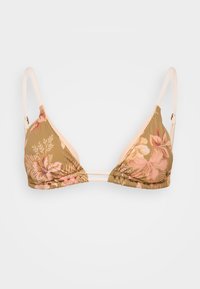 DESERT DREAMS SLIDING TRI - Bikini top - bronze