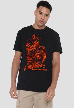 Warner Brothers, NIGHTMARE ON ELM STREET/CHEST OF SOULS - Print T-shirt - black