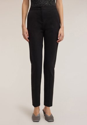 SIGARETTA CON BANDA LATERALE - Broek - nero